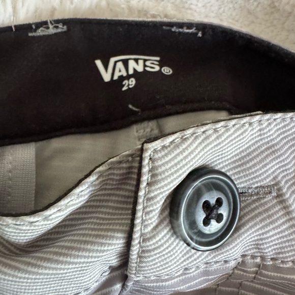 VANS men’s grey stripe board shorts swim trunks size XS 29 - Picture 4 of 4